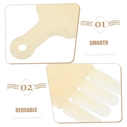 2pcs Beekeeping Jelly Extractor Pen 4-Row Scraper Beekeeping Tools for Hive Maintenance and Honey Extraction