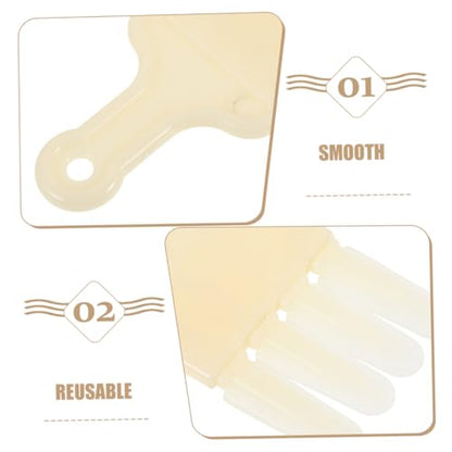 2pcs Beekeeping Jelly Extractor Pen 4-Row Scraper Beekeeping Tools for Hive Maintenance and Honey Extraction