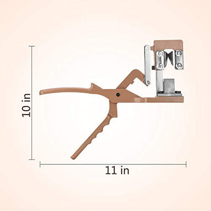 FUNTECK V-Cut Grafting Tool for Large Branches Full Metal Body with SK5 Blade Ideal for Fruit Tree Grafting