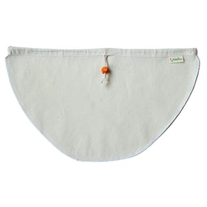 Greek Yogurt Strainer Pouch, Organic Cotton (16"X9") / Reusable Cheesecloth Alternative