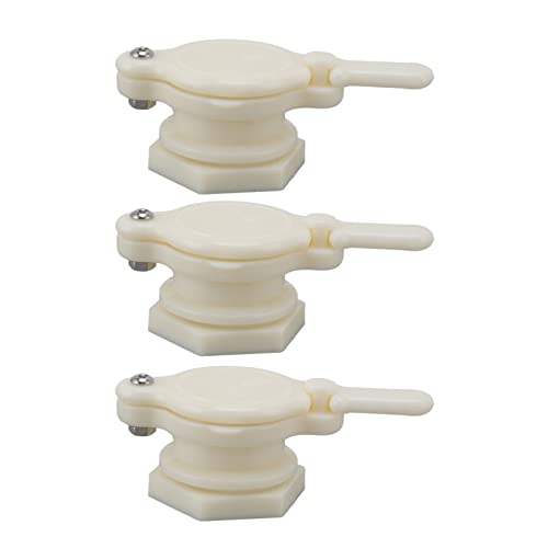 3Pcs Honey Gate Valve, Beekeeping Honey Gate Valve Plastic Bee Honey Bucket Tap Beekeeping Integrated Honey Gate Extractor for Beekeeping