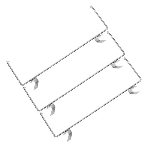 Stainless Steel Beekeeping Frame Holder Sturdy Beehive Storage Rack for Frame Access 3pcs Beehive Support Bracket for Beekeeper Tools
