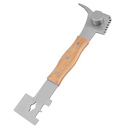 ZJchao Multifunction Hive Scraper Tool, Stainless Steel Hive Scraper Tool Equipment for Beekeepers