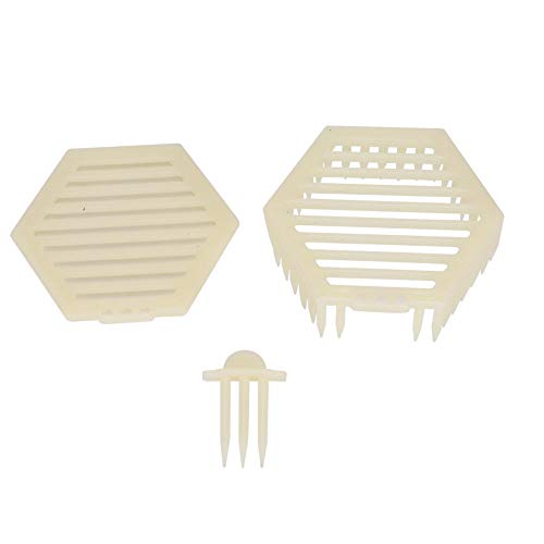 Fdit 10Pcs Plastic Beekeeping Queen Needle Type Bee Cage Queen Cage Beekeeper Tool Beekeeping Equipment