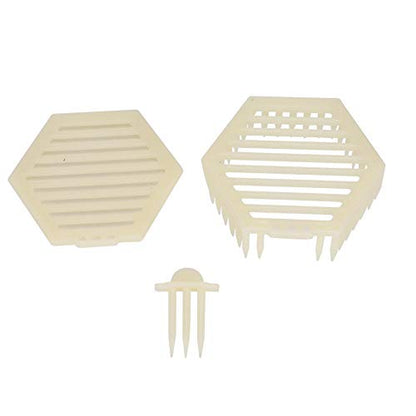Fdit 10Pcs Plastic Beekeeping Queen Needle Type Bee Cage Queen Cage Beekeeper Tool Beekeeping Equipment