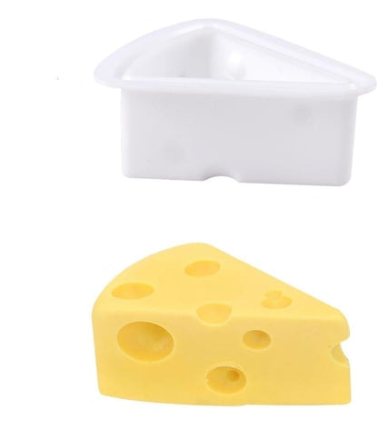 Cheese Shape Silicone Candle Mold Scented Mousse Cake Moulds Soap Mold Chocolate Fondant Pastry Baking Decorating Tools Bakeware