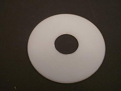 Nylon shim press for large Enterprise and Chop Rite cast iron sausage stuffer and wine press. Fits 6 & 8 Qt size