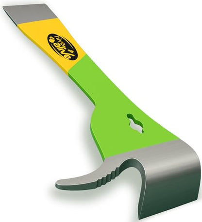 HIVE ALIVE 1 EZ Find Pro HiveTool – Heat Treated 3mm Thick for Lasting Strength - Beekeeper Tools for Prying, Lifting, and Scraping. Its Multi-Color Easily Stands Out in Green Vegetation and Scrub