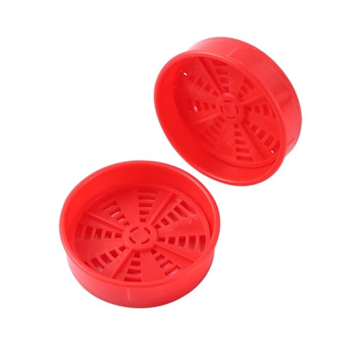 Queen Bee Cage 24Pcs Beehive Ventilation Window Air Inlet Diameter 5.3cm Plastic Bee to Prevent Queen from Escaping Beekeeper Supplies for Beekeeping Supplies