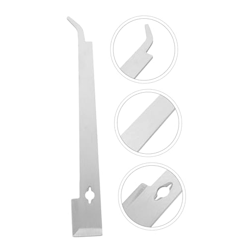 BESPORTBLE 4pcs Stainless Steel Beehive Scraper Tool Curved Multi-Functional Frame Lifter Essential Beekeeping Equipment for Hive Maintenance and Cleaning