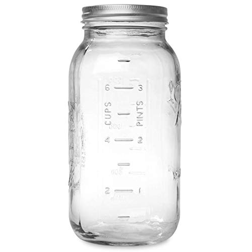 Ball 1 64oz Wide Mouth Half Gallon Mason Jar - size: 64 Ounce (Pack of 1)