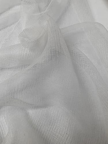 Grade 10 White Cheesecloth by The Yard 36 inches Wide 100% Cotton - size: Grade 10