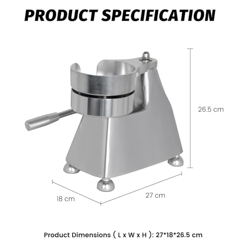 Hakka Commercial Hamburger Press Patty Maker, Stainless Steel Heavy Duty Grill Burger Press Patty Meat Tool, with Three Convertible Molds and 1200 Pcs Patty Papers, 100mm/130mm/150mm