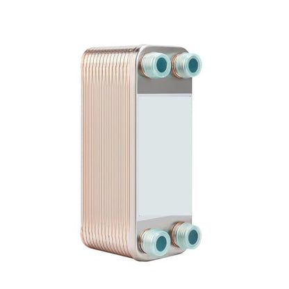 20 30 Plates Wort Chiller Heat Exchanger Stainless Steel Homebrew Beer Cooler Counterflow Chiller Brazed Plate Heat Exchanger(30P) - color: 30P