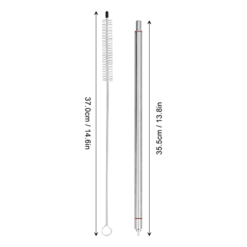 Hztyyier Bottle Filler Set Bottling Wand Craft Homebrew Stop Valve Stainless Steel Bottler Beer Homebrew Spring Loaded Decorative Craft Food for Beverage Drink Beer Wine, Hztyyierwcv35rk8h1