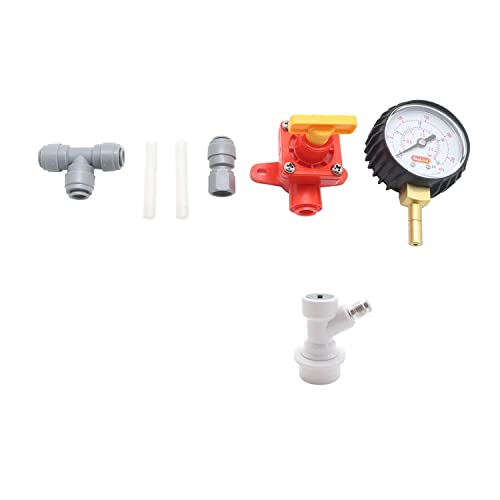 BlowTie Diaphragm Ball Lock Spunding Valve Complete Kit for Home Brewing beer corny beer kegland