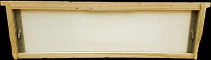 Anthony's Beehive NEW! Wire Free Beeswax Foundation Gripper for Comb Honey Production 60 Pack (for Shallow Langstroth Frames)