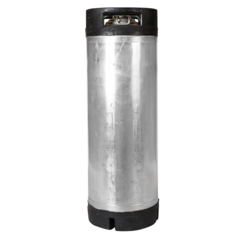 Varies Keg Kit with 5 Gallon Ball Lock Keg, 20 cuft Steel Nitrogen Cylinder, Regulator, and All Accessories