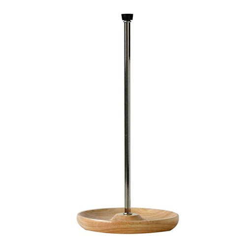 Wine Decanter Drying Stand with Silicone Head to Avoid Scratches 2-in1 Drying Decanter Stand Decanters Rack Holder with Drip Catching Base, Decanters and Wine Glass NOT Included(Size:Wooden)