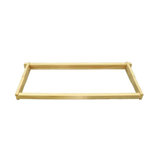 Pine Beehive Frame for Langstroth Hive, Unassembled, Medium 6 1/4" and Deep 9 1/8" Depth Options (Size: Medium) - size: Size: Medium