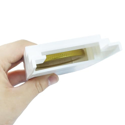 4 Pack Plastic Bee Feeder, Easy to Install Entrance Feeder Water and Sugar Syrup Dispenser, Adjustable Honeybee Feeding Equipment for Beekeeping/Beekeepers