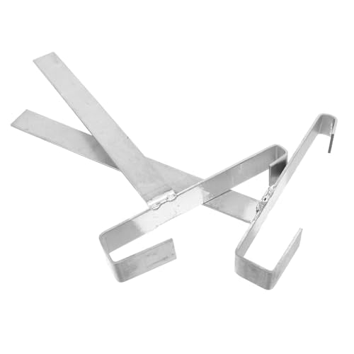 Sosoport 2pcs Beehive Frame Holder Stand Bee Frame Holder Beekeeper Tools Stainless Steel