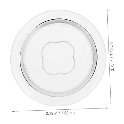 Wide Mouth Mason Jar Fermenting Lid Weight for Pickling Kimchi Sauerkraut Canning Easy Grip Glass Fermentation Cover Compact Lightweight Seal for Home Use