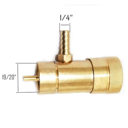 Oxygenation Kit Oxygen Regulator for Brewing, Oxygen Valve for Disposable Tanks this Valve for an H2O MAPP bottle for brewing beer