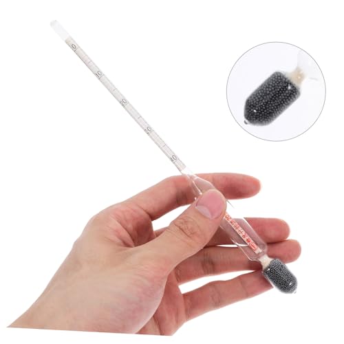 ULTECHNOVO 6pcs Sugar Hydrometer for Accurate Measurement of Liquid Sugar Content and Juice Triple Scale Gauge for Home Brewing Syrup Making and More