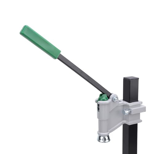 aqxreight Manual Bottle Capper, Bench Bottle Capper Tool for Home Beer Bottles, Iron Capping Machine with -Slip Base & Comfortable Handle, Compact Tabletop Capper for Soda Soy Sauce
