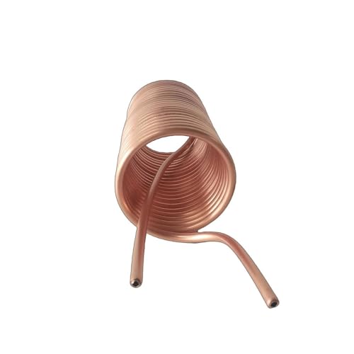 for Home Brewing Immersion Wort Chiller, 1PC Food Grade Super Efficient 5/16" X 26Ft Pure Copper Wort Chiller