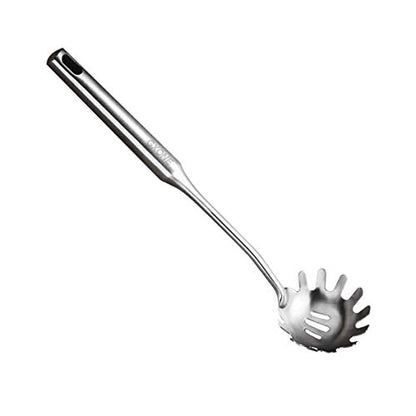 Spaghetti Spoon,304 Stainless Steel Pasta Spoon,Silver/13.8Inch - style: Pasta Spoon