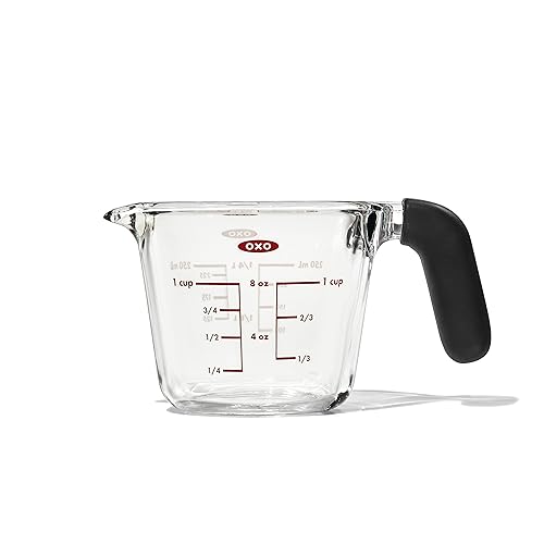OXO Good Grips 1 Cup Glass Measuring Cup - size: 1 Cup (No Lid)