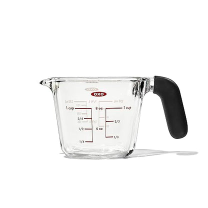 OXO Good Grips 1 Cup Glass Measuring Cup - size: 1 Cup (No Lid)