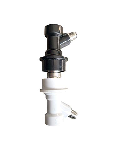 2PCS Homebrew Beer Ball Lock Jumper Post Corny Keg Liquid and Gas Jumper Post Double Ended Corny Post Stainless Steel 304 Keg Quick Disconnect Jumper Post for Cleaning Beer Brewing
