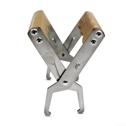 Steel Frame Gripper with Non-Slip Handle, Hive Frame Holder and Lifter Tool, Ergonomic and Secure Lifting of
