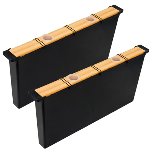 BeeCastle 2 Pack 3.5L Beehive Feeder Beehive Frame Feeder Deep Frame Water Feeder for Beekeeping Bee Feeding Tools