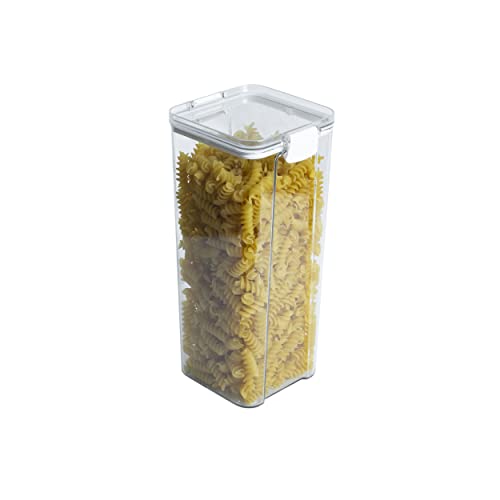 Kitchen Spaces Food Storage Container, 7.5 Cup Capacity, Airtight Lid Seal, Compact and Stackable, Ideal for Pasta, Grains, or Snacks, BPA-Free Plastic, Extra Large - size: X-Large