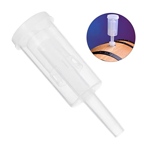 ABOOFAN Valve Wine Air Locks 3-piece Leak-proof Valves Plastic Wine Strainers Lids Kit 2pcs Supplies