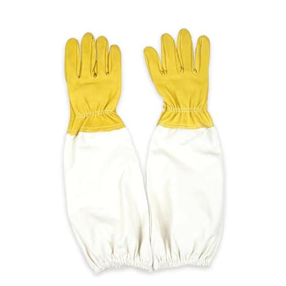 Protective Beekeeping Gloves Long Sleeve Breathable Sheepskin Beekeeping Tool 1 Pair