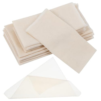 STOBAZA 8pcs Soy Milk Cloth Reusable Cheese Cloths Strainer for Draining Kitchen Dish Rags Cooking