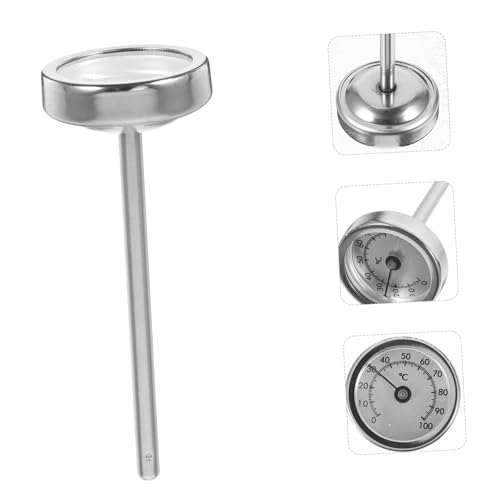 Electric Kettle Thermometer Precision Cooking Temperature Gauge for Home Use Stainless Steel Design Portable and Lightweight Kitchen Gadget for Tea and Brewing