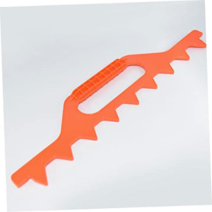 MERRYHAPY Beekeeping Spacer Tool Beehive Frames Distance Rake Plastic Measuring Rake for Beehive Frames Random