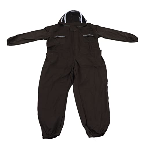 Ventilated Beekeeping Suit with Hat - Full - Body Sting Protected Beekeeper Gear for Adults