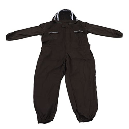 Ventilated Beekeeping Suit with Hat - Full - Body Sting Protected Beekeeper Gear for Adults