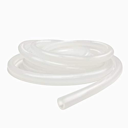 6mm x 9mm Silicone Tubing, High Temp Food Grade Tube, Hose, Pipe, Length 2.5m (8.2ft) - color: 6mm x 9mm
