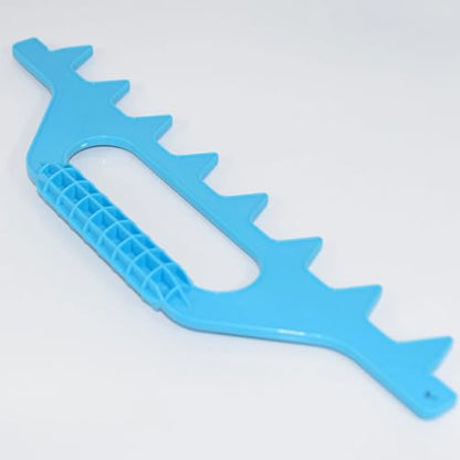 Hemoton Beekeeping Spacer Tool and Plastic Measuring Distance Rake for Beehive Frames 8-10 Frame Range Sturdy Beekeeping Accessory and Honeycomb Measurement Random Color