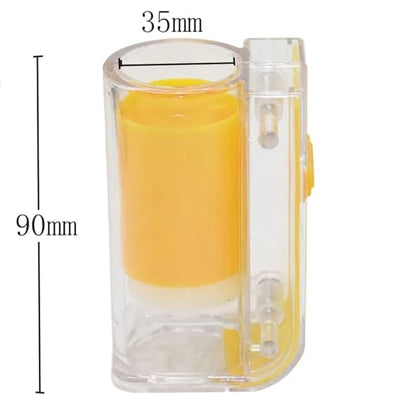 Queen Bee Marker Bottle 2pcs Bee Marking Tool Kits Marker Bottle with Pens King Queen Catcher 8 Colors Pen Beekeeping Beekeeper Equipment(Purple) - color: PURPLE
