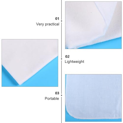 SEWACC 10pcs Pure Cotton Cheesecloth Filter Cloth 40x40cm Reusable Muslin Strainer Fabric for Home Cooking, Tofu Making, Juicing and Butter Straining