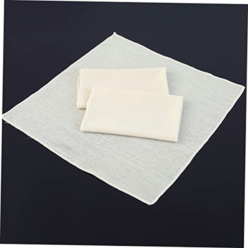 10pcs Unbleached Cotton Cheesecloth for Cooking Cheese Making Straining Professional Reusable